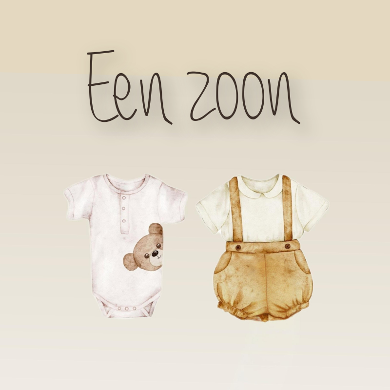 Geboorte zoon - rompertjes