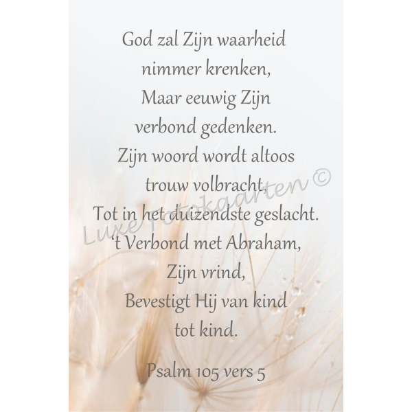 Bladwijzer - Psalm 105