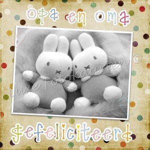 Geboorte Tweeling - opa en oma
